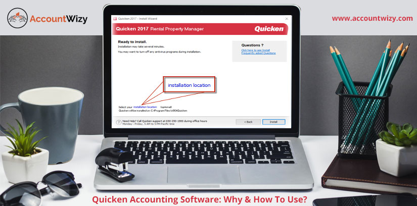 quicken accounting software categories