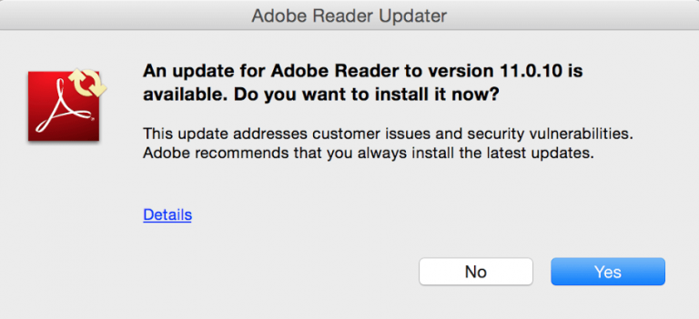 how to upgrade to latest version of adobe reader